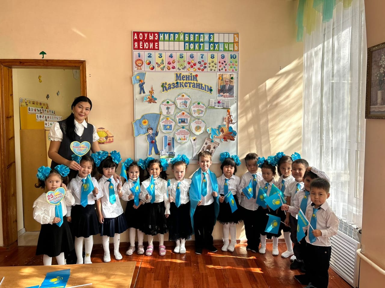 «Моя Родина – Казахстан» Тематическое занятие старшей группы "Шағала""